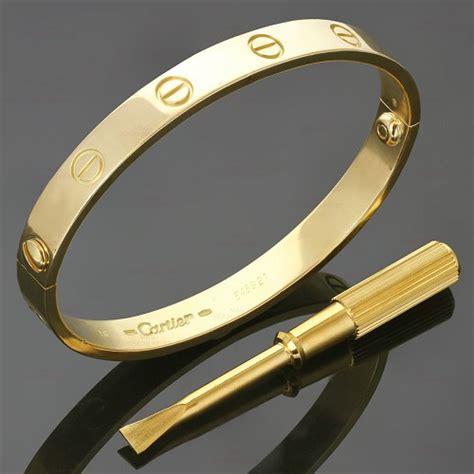 cartier gold bracelet for men